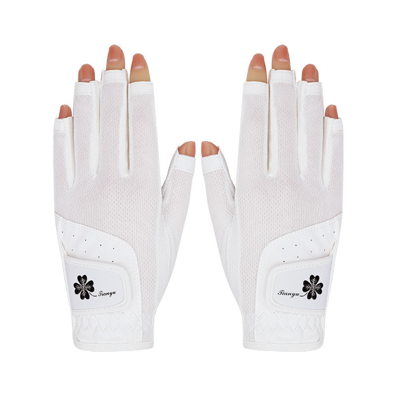 Women's Breathable Golf Gloves — Non-Slip Grip Gloves for Summer & All-Weather Play