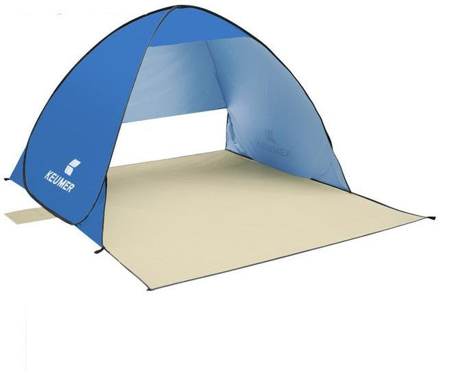 Double Automatic UV Protection Beach Sunshade Tent
