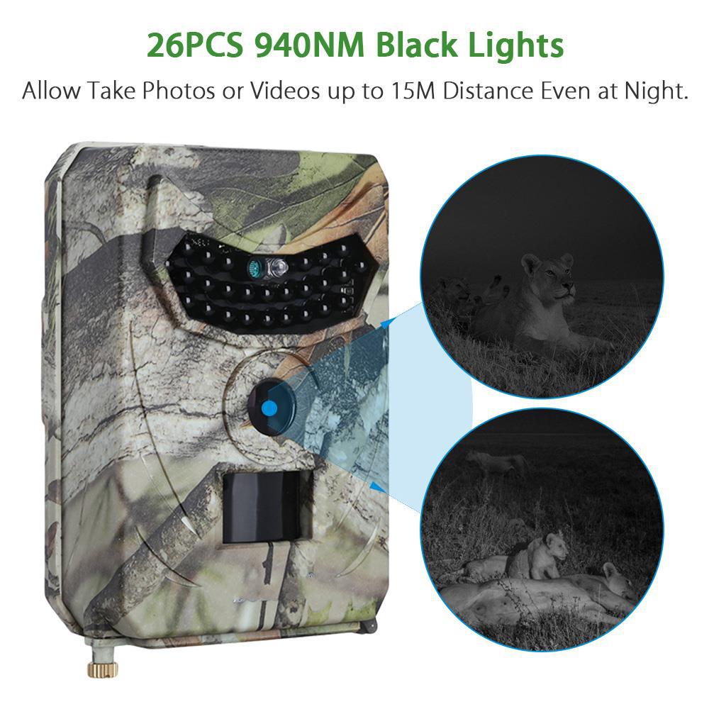 1080P Trail Hunting Camera Infrared Night Vision PIR Sensor