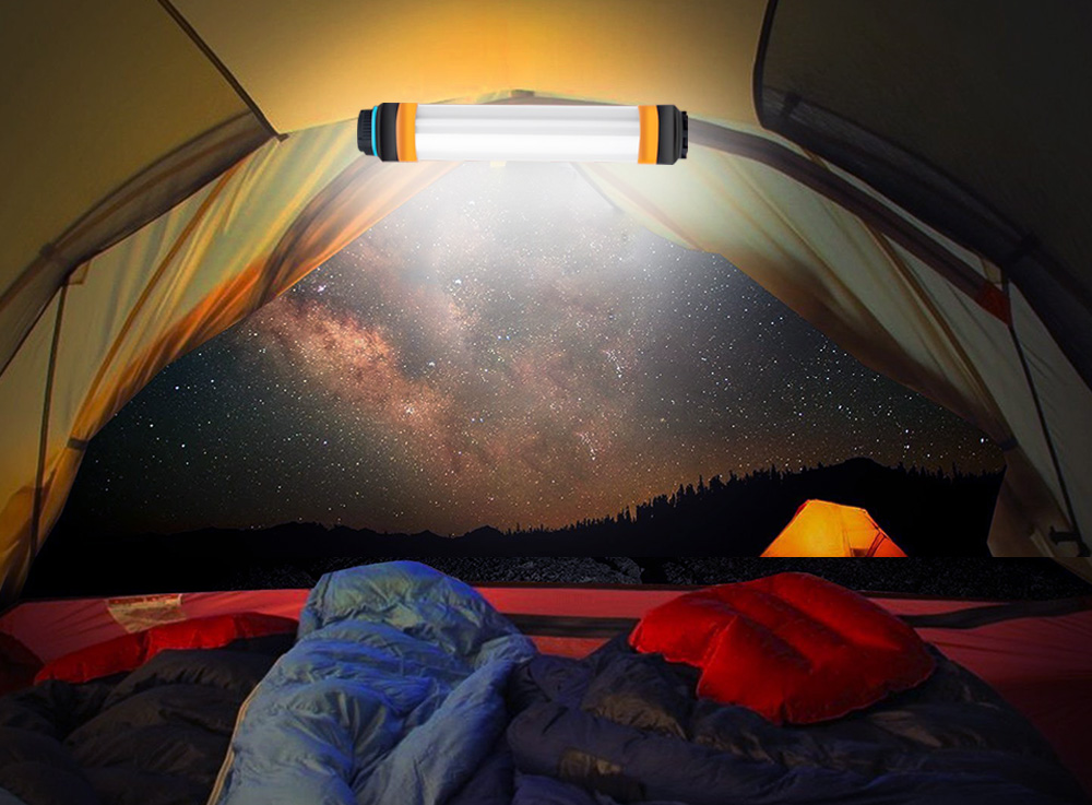 Outdoor Camping Flashlight And Emergency Light