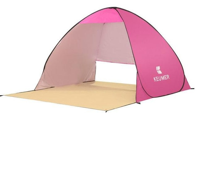 Double Automatic UV Protection Beach Sunshade Tent