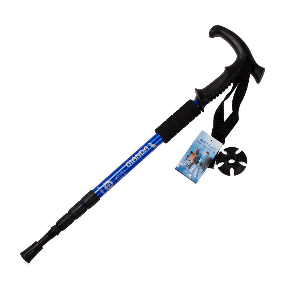 Retractable Aluminum Alloy Professional Trekking Pole