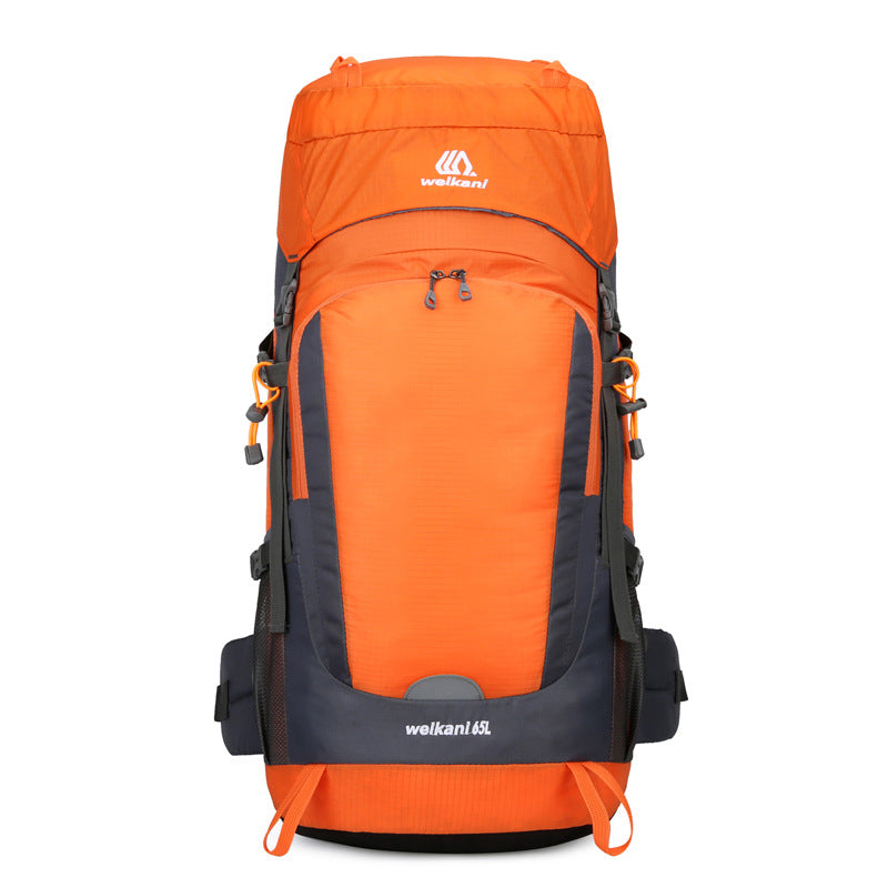 Durable Mountaineering Nylon Backpack for Hiking and Camping