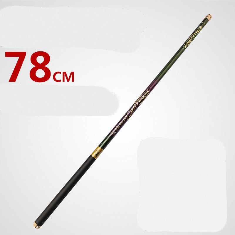 High Carbon 6H19 Tune Light Hard Fishing Rod Black Pit Short Pitch Rod