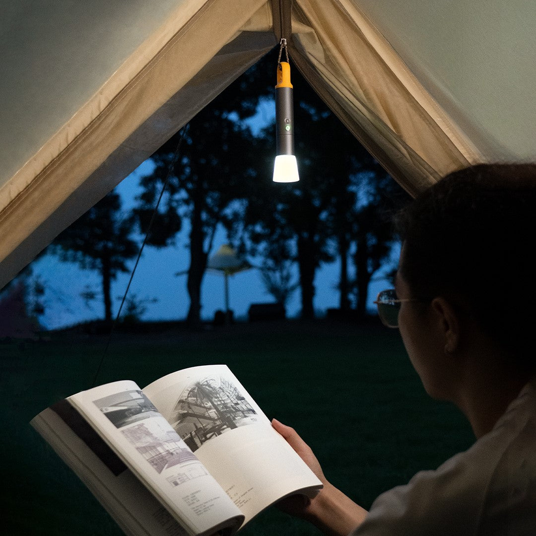 High Lumen Zoomable Camping Flashlight Long Battery Life