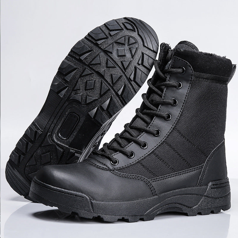 Men's Desert Combat Hiking Boots — Lightweight Tactical Outdoor Shoes for Trail & Field