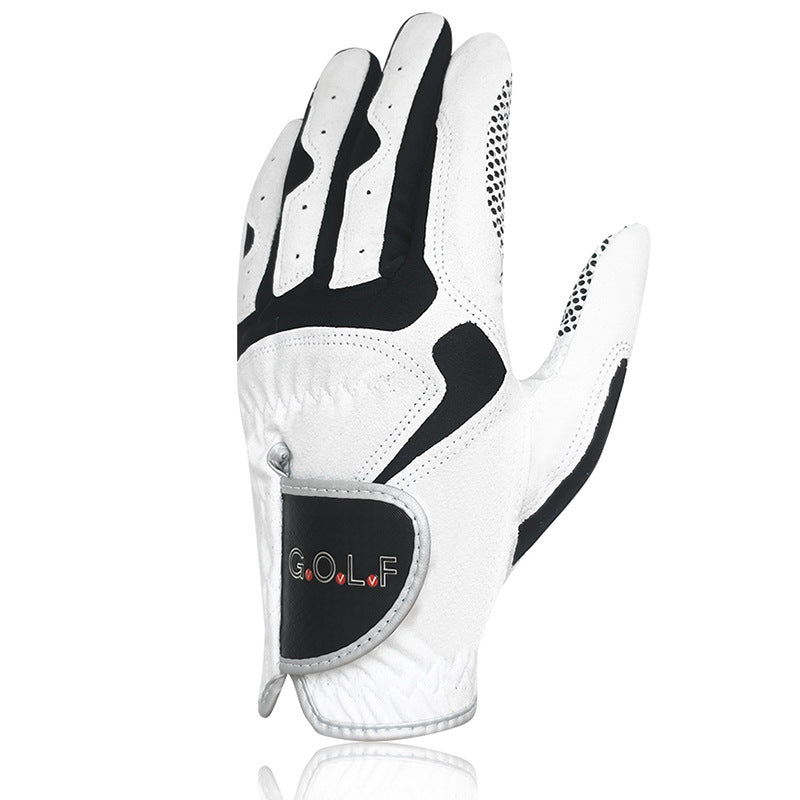 Men's Breathable Golf Gloves — Non-Slip Microfiber Grip Gloves for All Weather Play