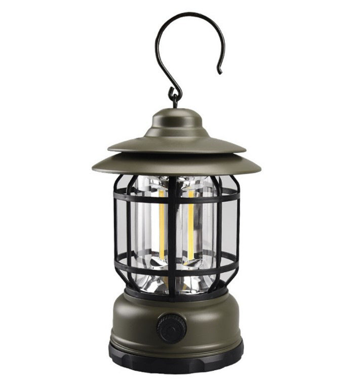 Vintage Rechargeable Camping Lantern Portable Ambient Light
