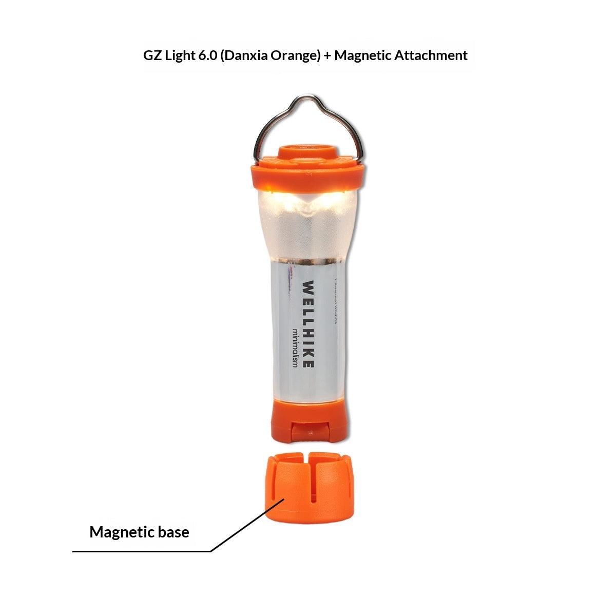 Outdoor Camping Flashlight With An Incandescent Bulb