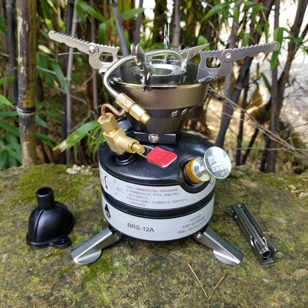 Heavy Duty Field Gasoline Camping Stove For Mountaineering