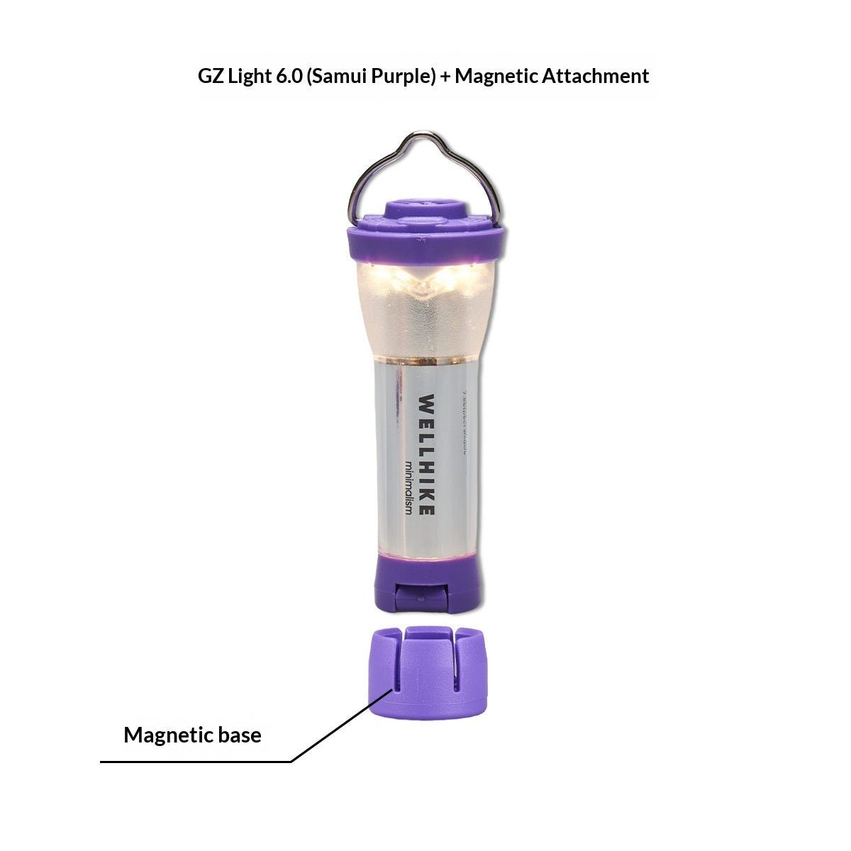Outdoor Camping Flashlight With An Incandescent Bulb