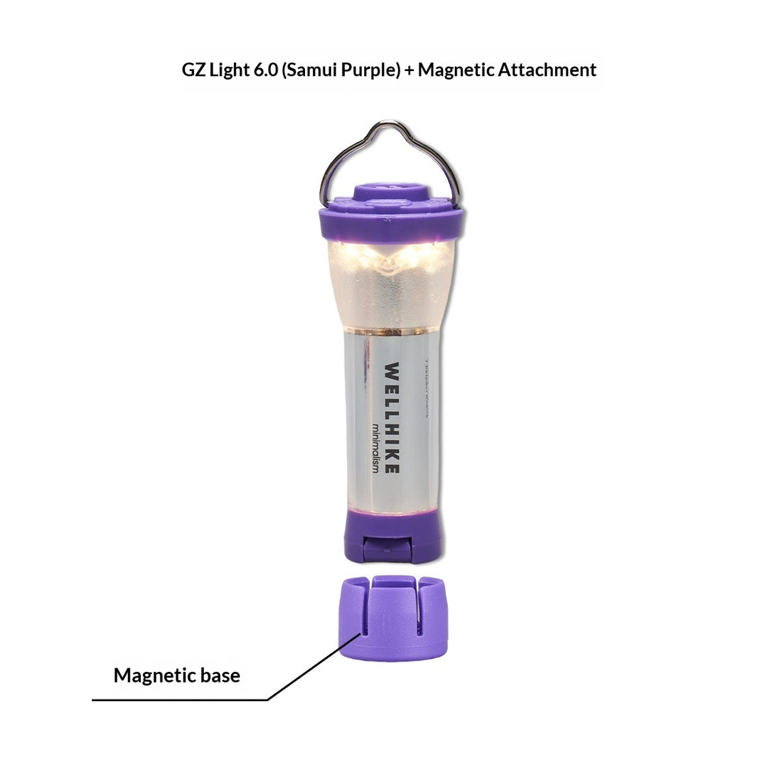 Outdoor Camping Flashlight With An Incandescent Bulb
