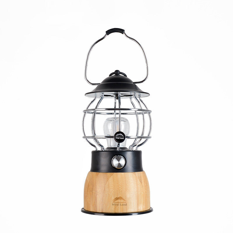 Retro Portable Lantern for Camping and Outdoor Adventures