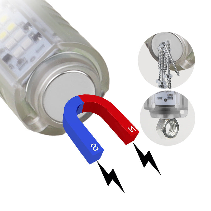 Rechargeable Waterproof UV LED Laser Camping Flashlight