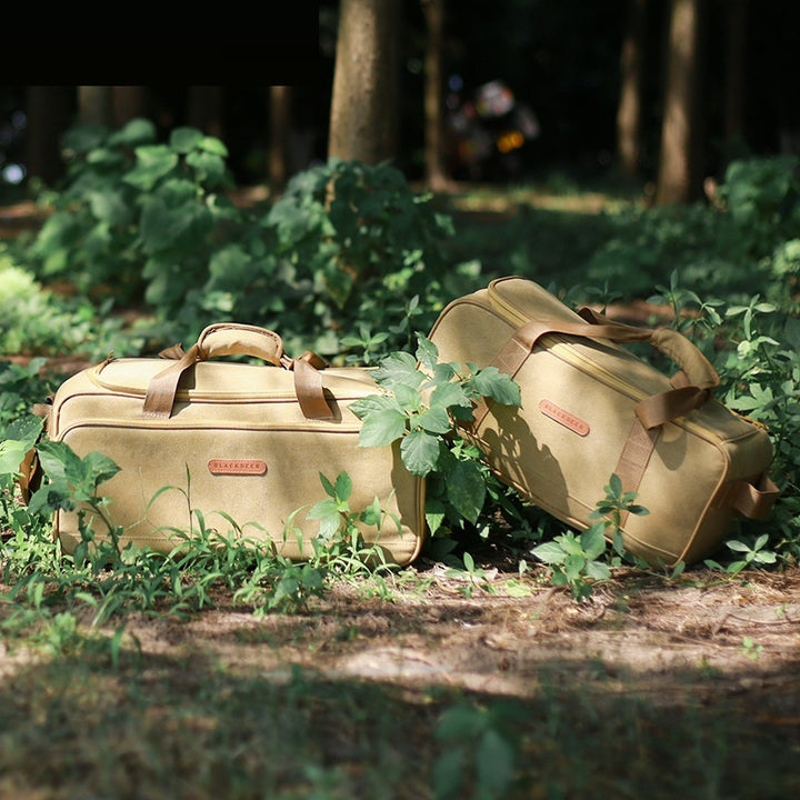 Camping Cookware Set With Stove And Gas Tank Bag